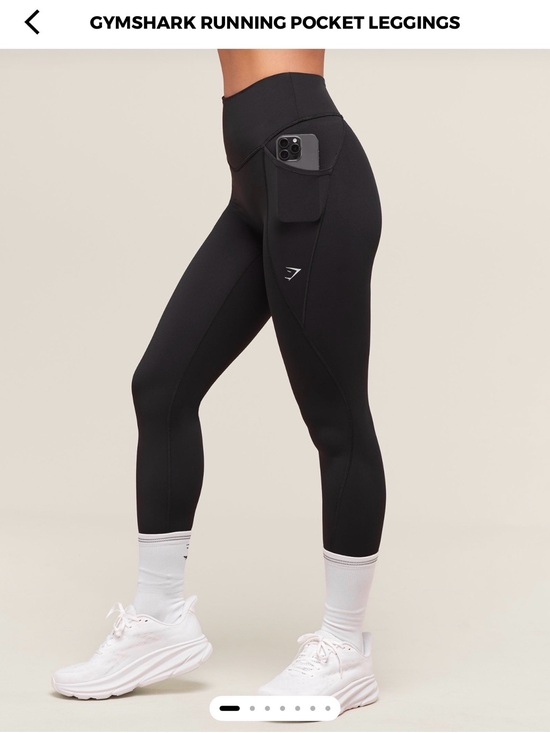 Gymshark Pants - Gymshark Black High-Rise Pocket Leggings